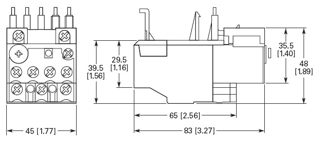 Eaton XTOB024CC1 Dimensions